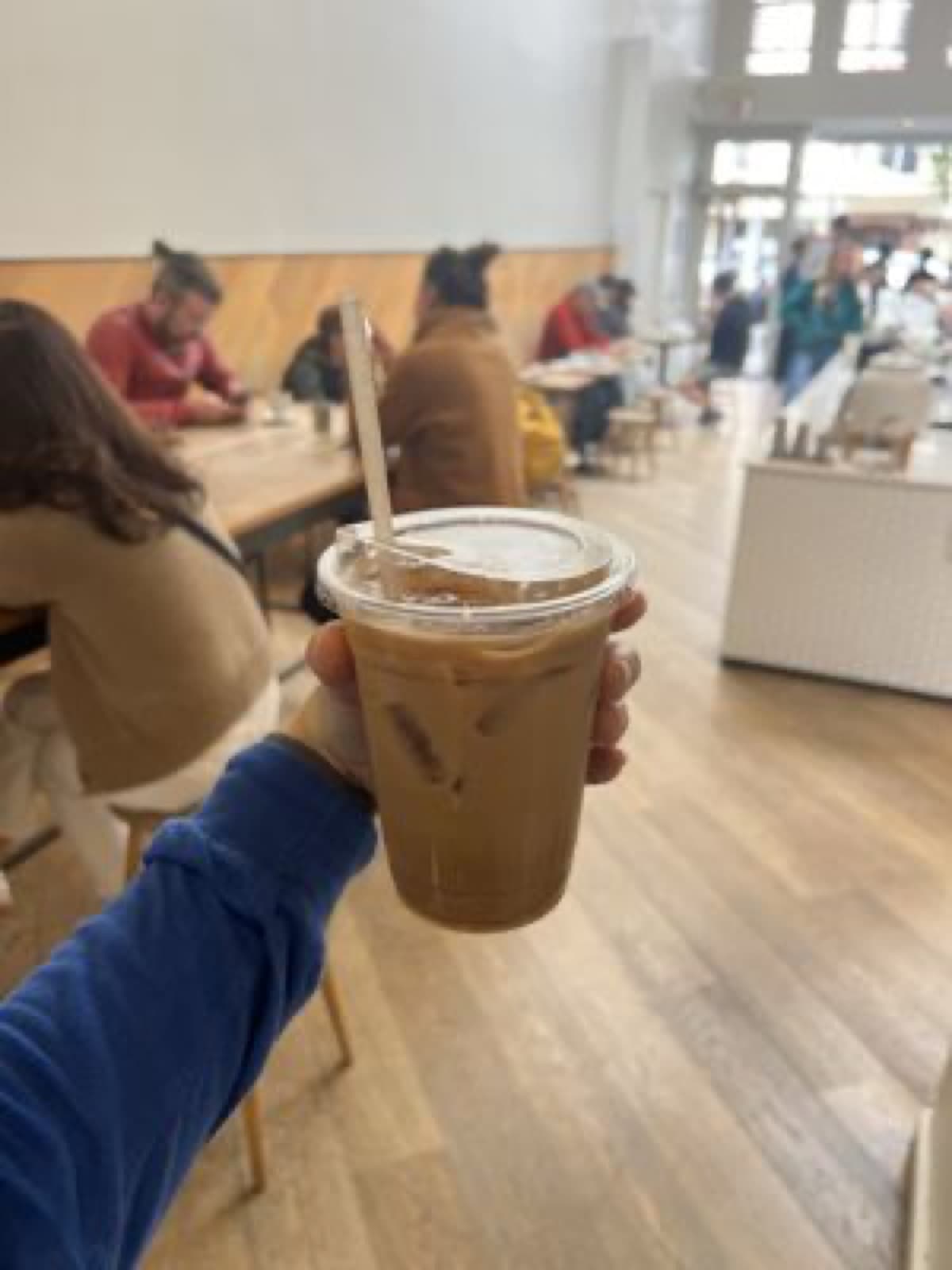 A Saint Frank Coffee latte