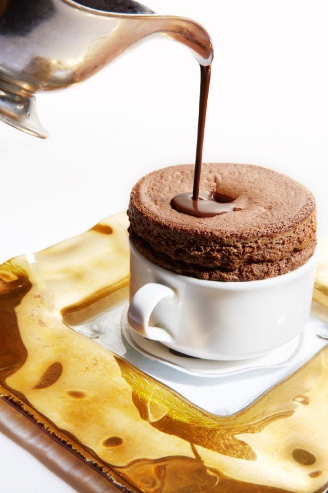 Gary Danko baked chocolate souffle