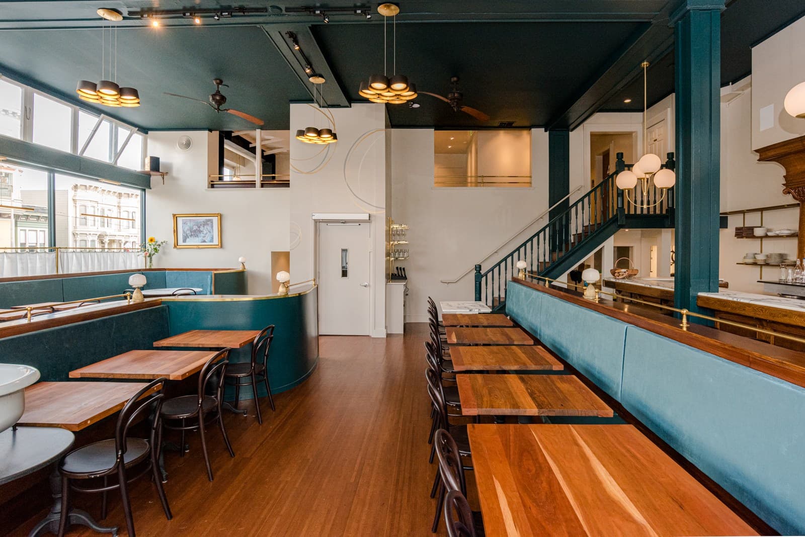 The dining room at Routier