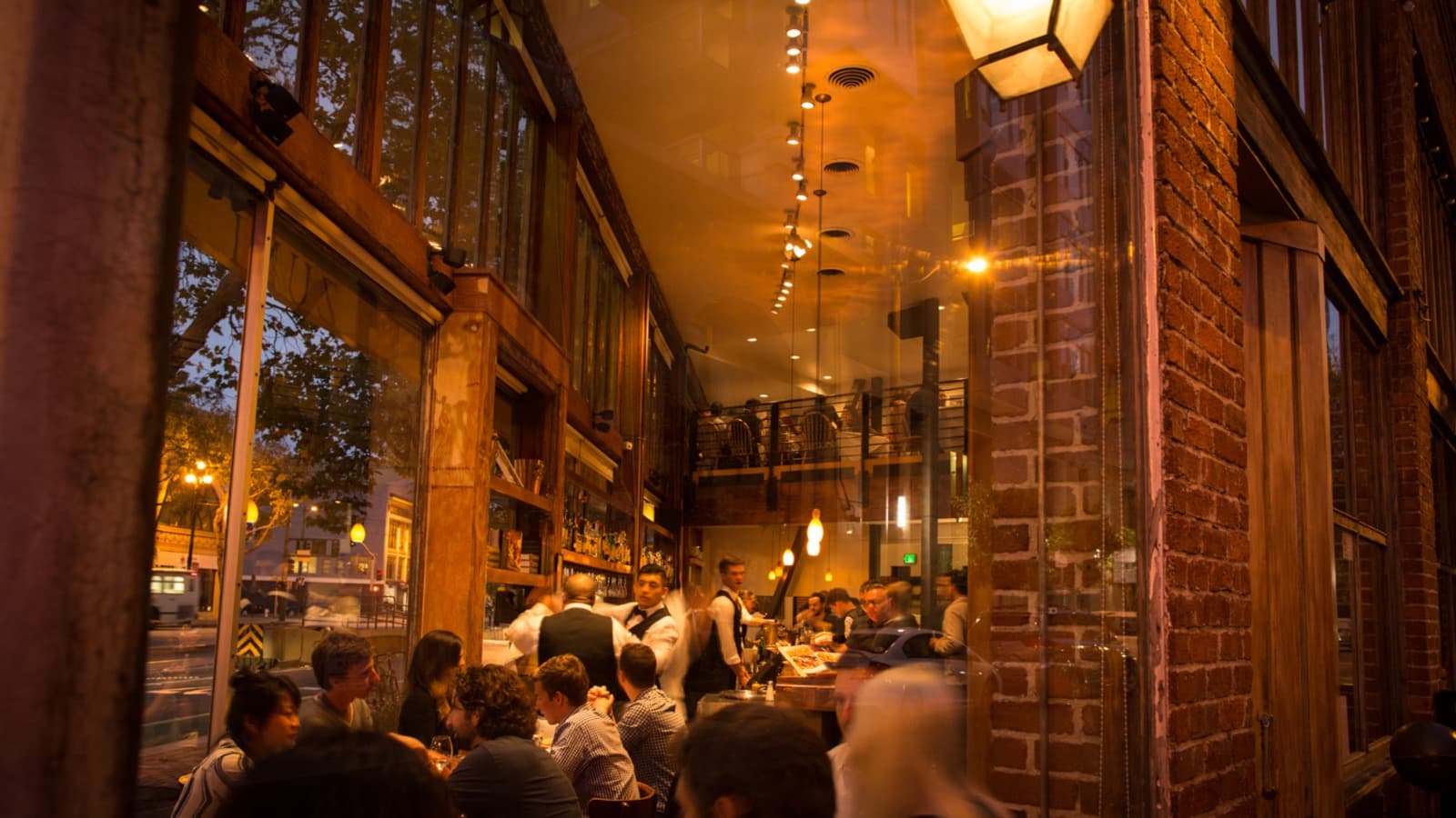 The dining room at Zuni Cafe